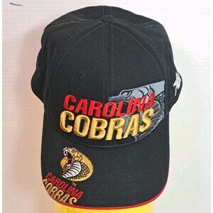 Arena Football Coastal Carolina Cobras AFL Drew Pearson Adjustable Hat Cap Black